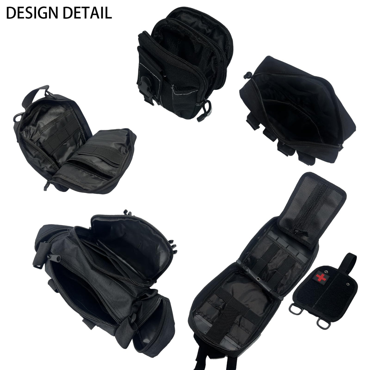 MEAUTELE open pockets filled with tools and devices for easy access