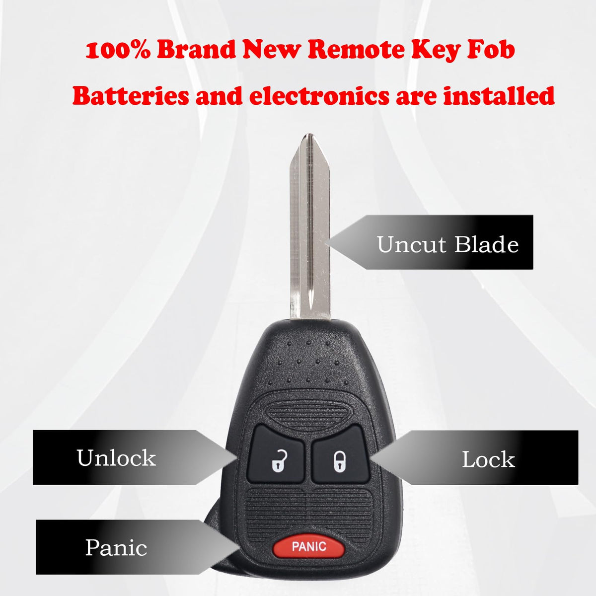 MechanMagic rear housing with battery preinstalled for instant use benefit
