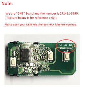 MechanMagic back label displaying part numbers and frequency for accurate compatibility