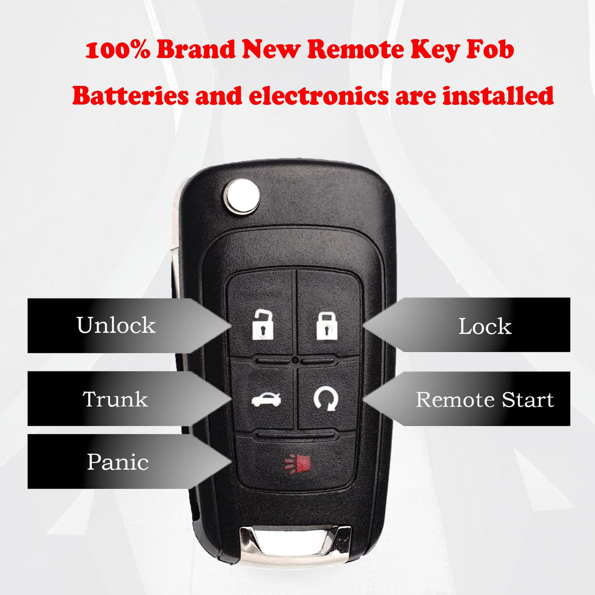 MechanMagic battery installed inside fob demonstrating ready-to-use convenience benefit
