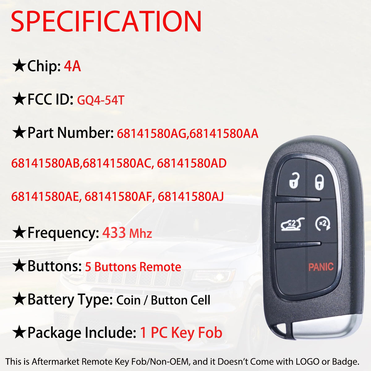 MechanMagic close-up of 5-button layout offering clear operation benefits