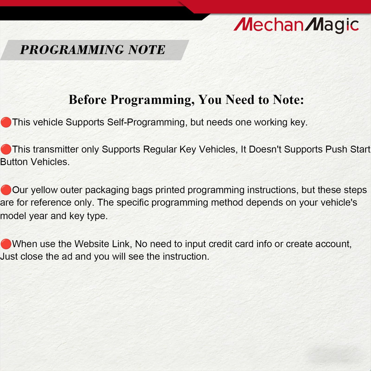 MechanMagic close-up of buttons showing tactile layout for easy operation benefit
