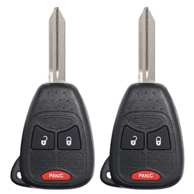 MechanMagic front-facing remote pair showing buttons and ready-to-program benefit