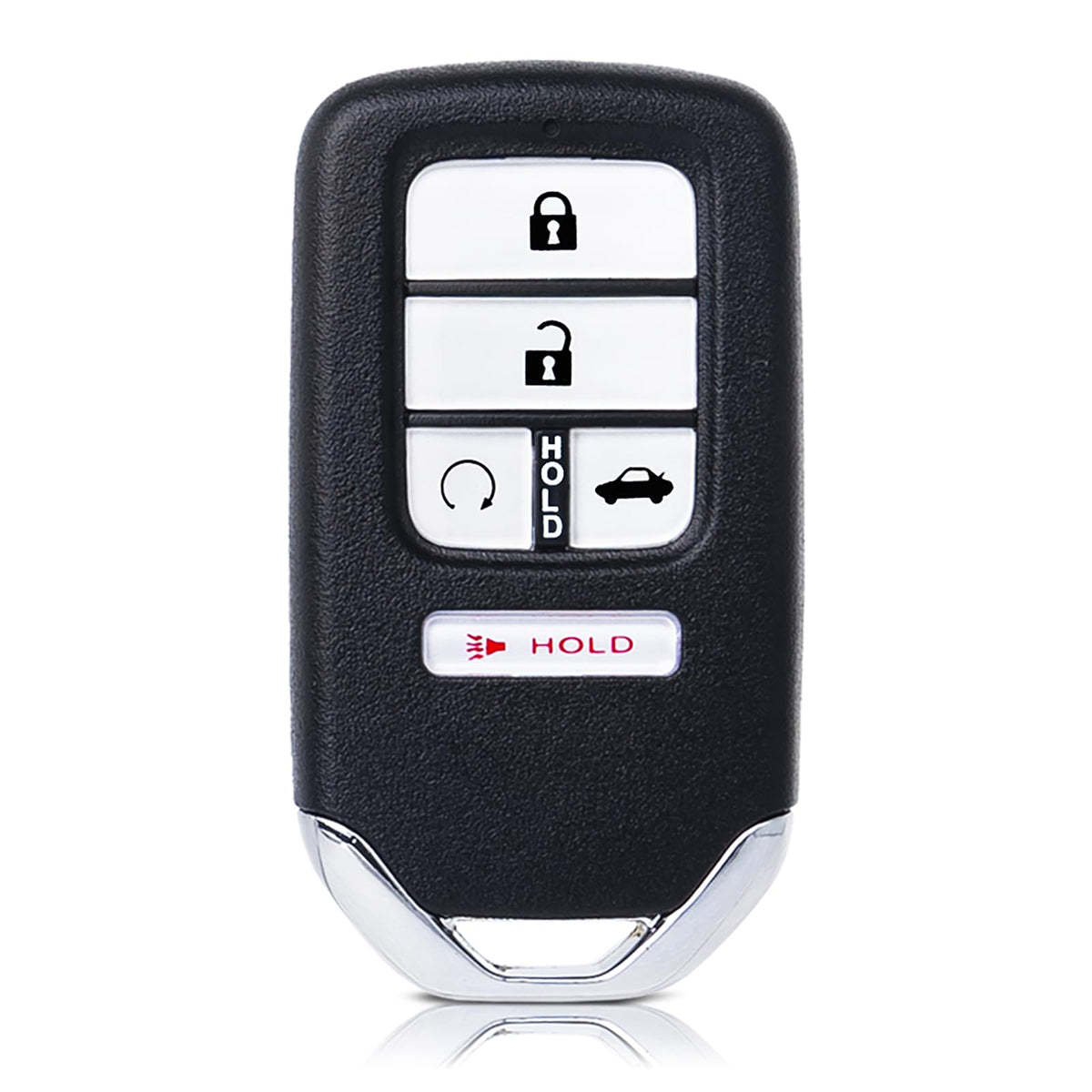 MechanMagic front view of key fob showing buttons and housing, demonstrates compatibility