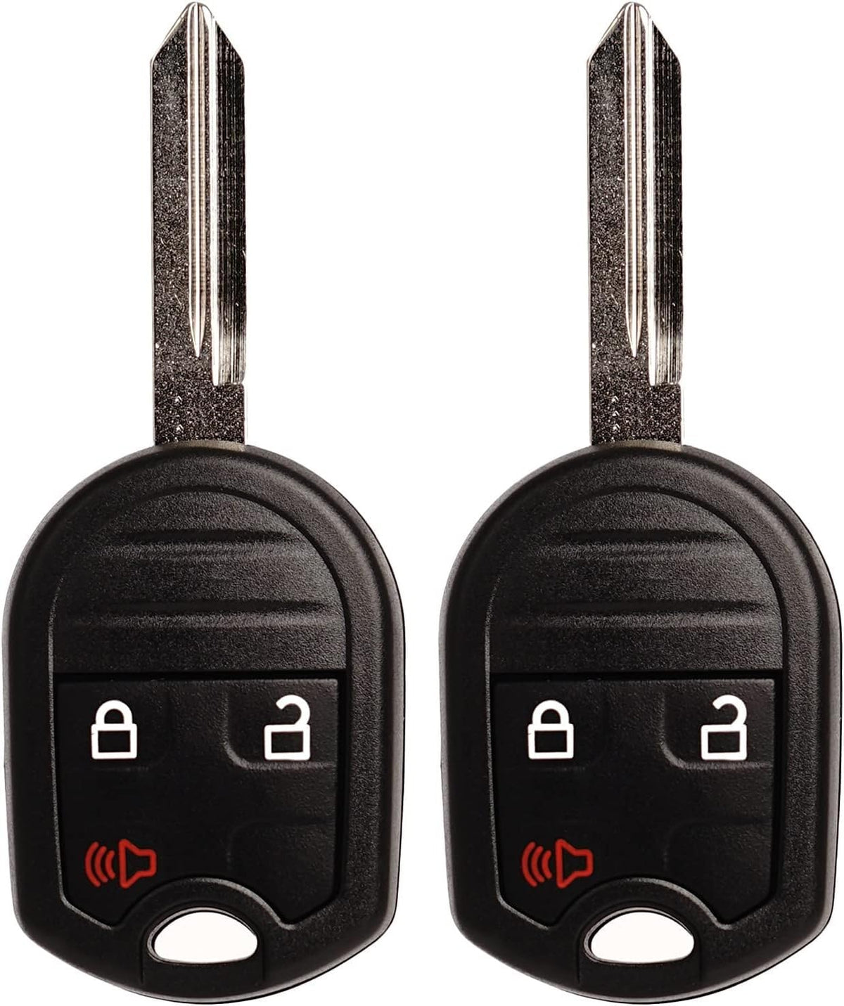 MechanMagic front view of replacement key fob showing buttons and branding, reliable fit