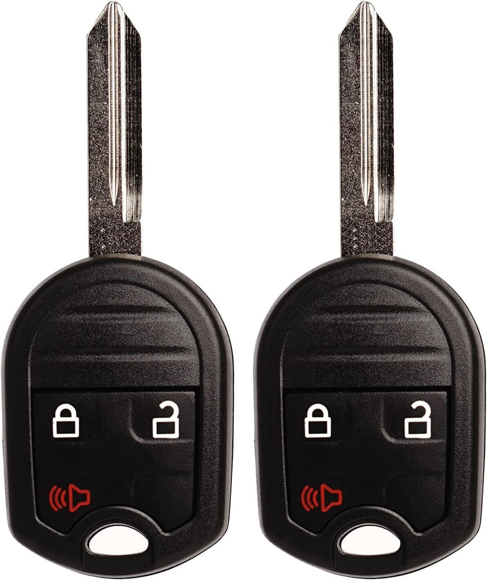 MechanMagic front view of replacement key fob showing buttons and branding, reliable fit