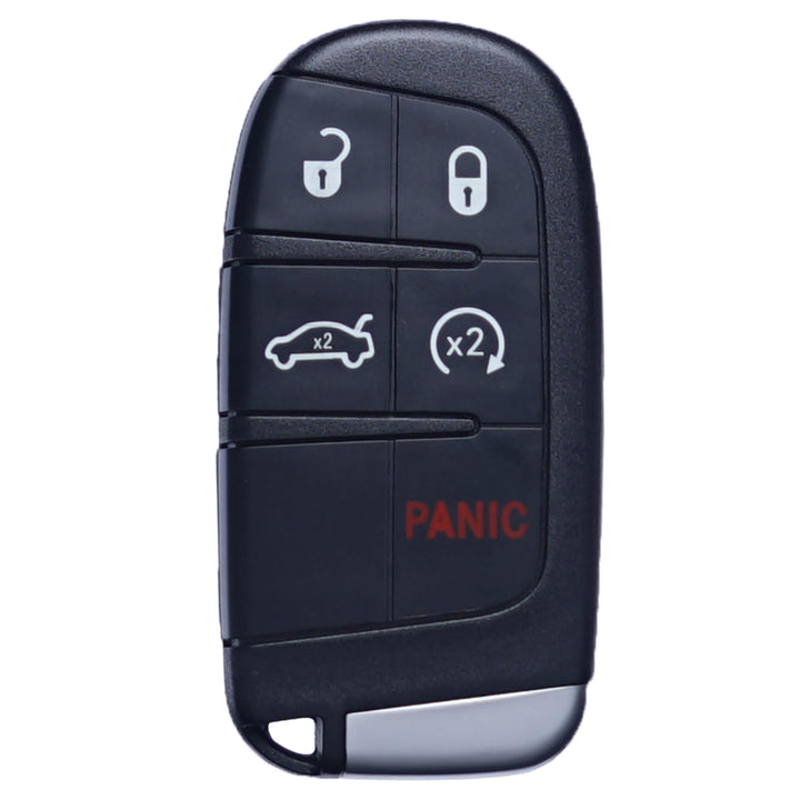 MechanMagic front profile fob showing button layout and easy replacement benefit