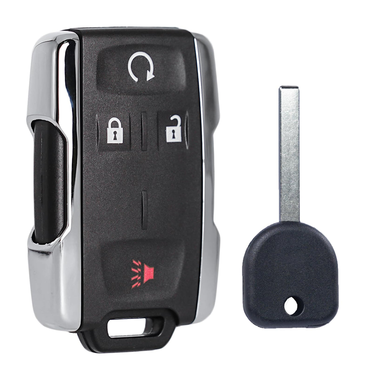 MechanMagic front of remote key fob showing buttons and ready-to-program benefit