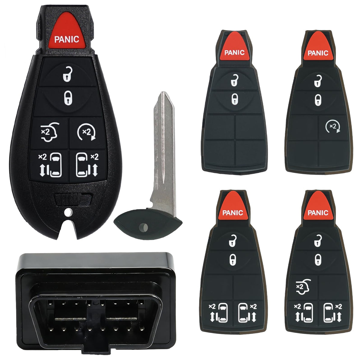 MechanMagic front view of assembled remote showing clean design and easy usability