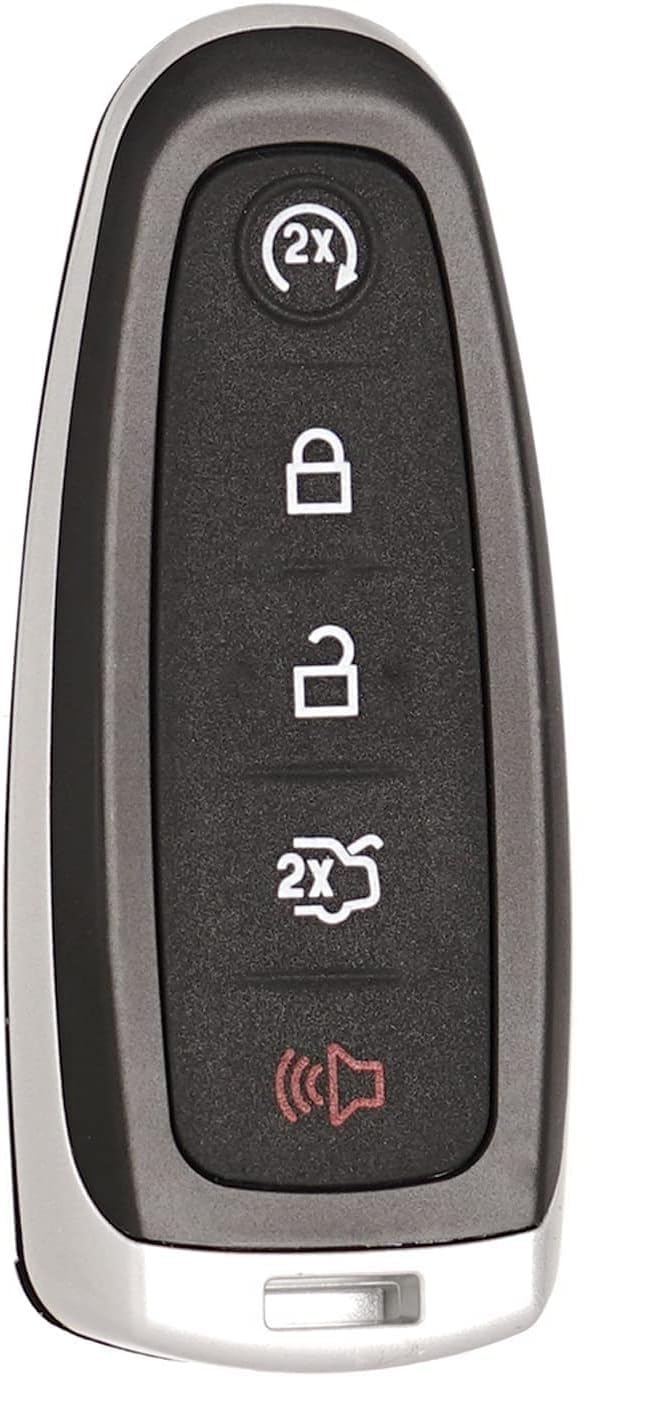 MechanMagic front view of key fob showing buttons and brand for easy identification