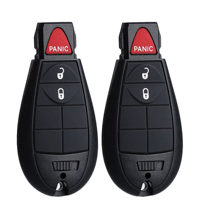 MechanMagic front view key fob showing button layout and reliable replacement benefit