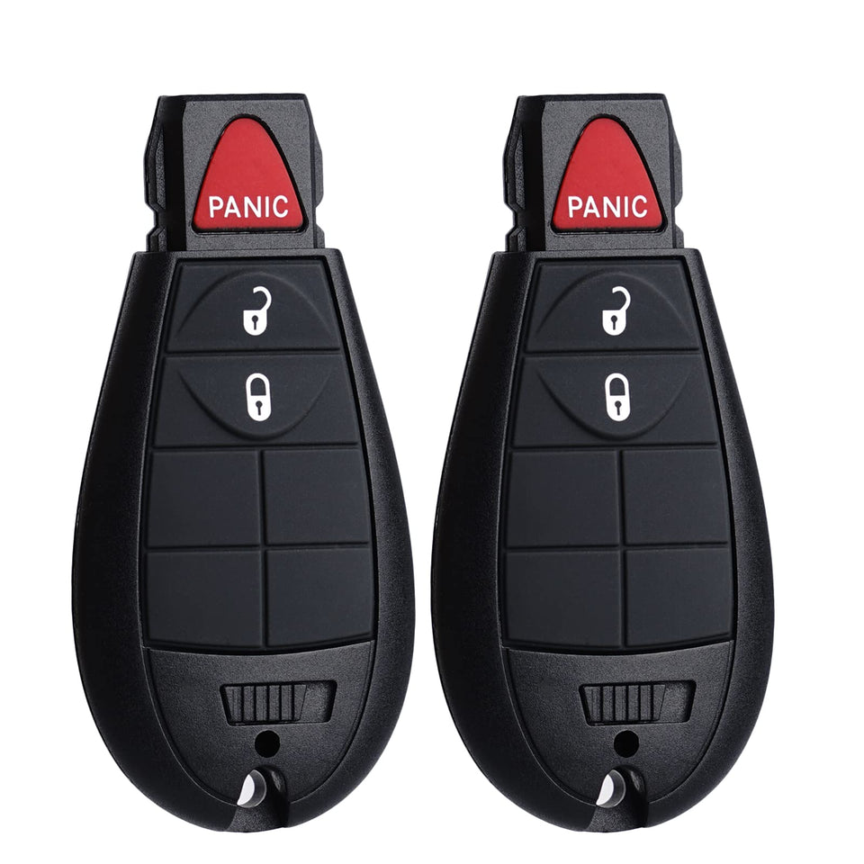 MechanMagic front view key fob showing button layout and reliable replacement benefit