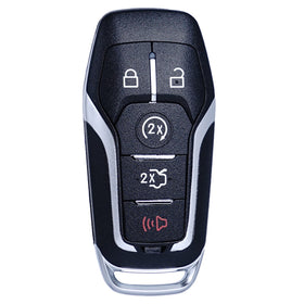 MechanMagic front view key fob showing buttons and easy replacement benefit