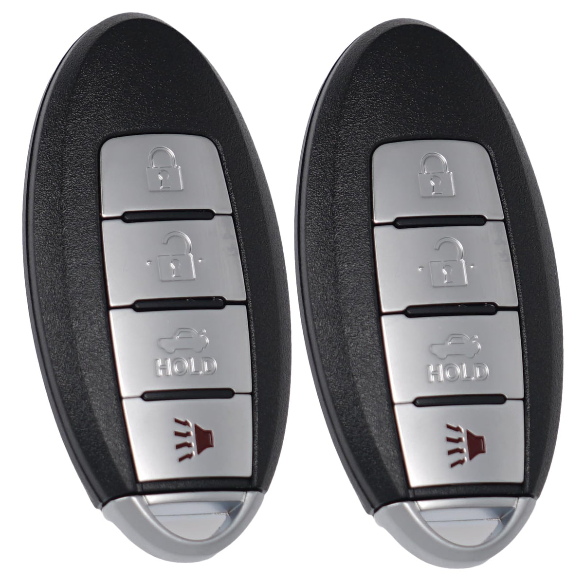MechanMagic front view key fob showing buttons and clean design for easy replacement