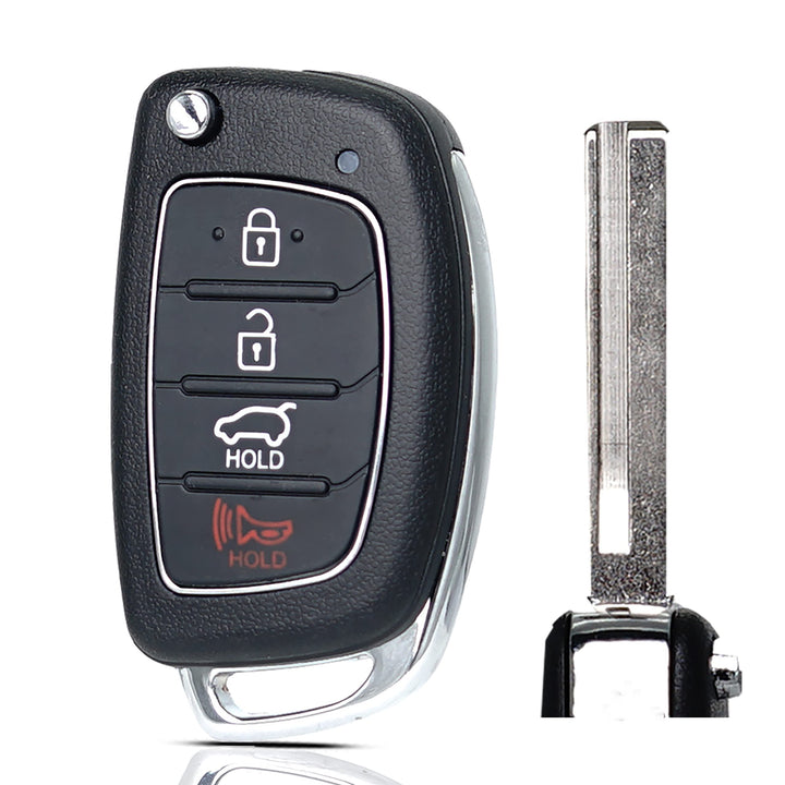 MechanMagic front view key fob showing buttons and casing, easy replacement