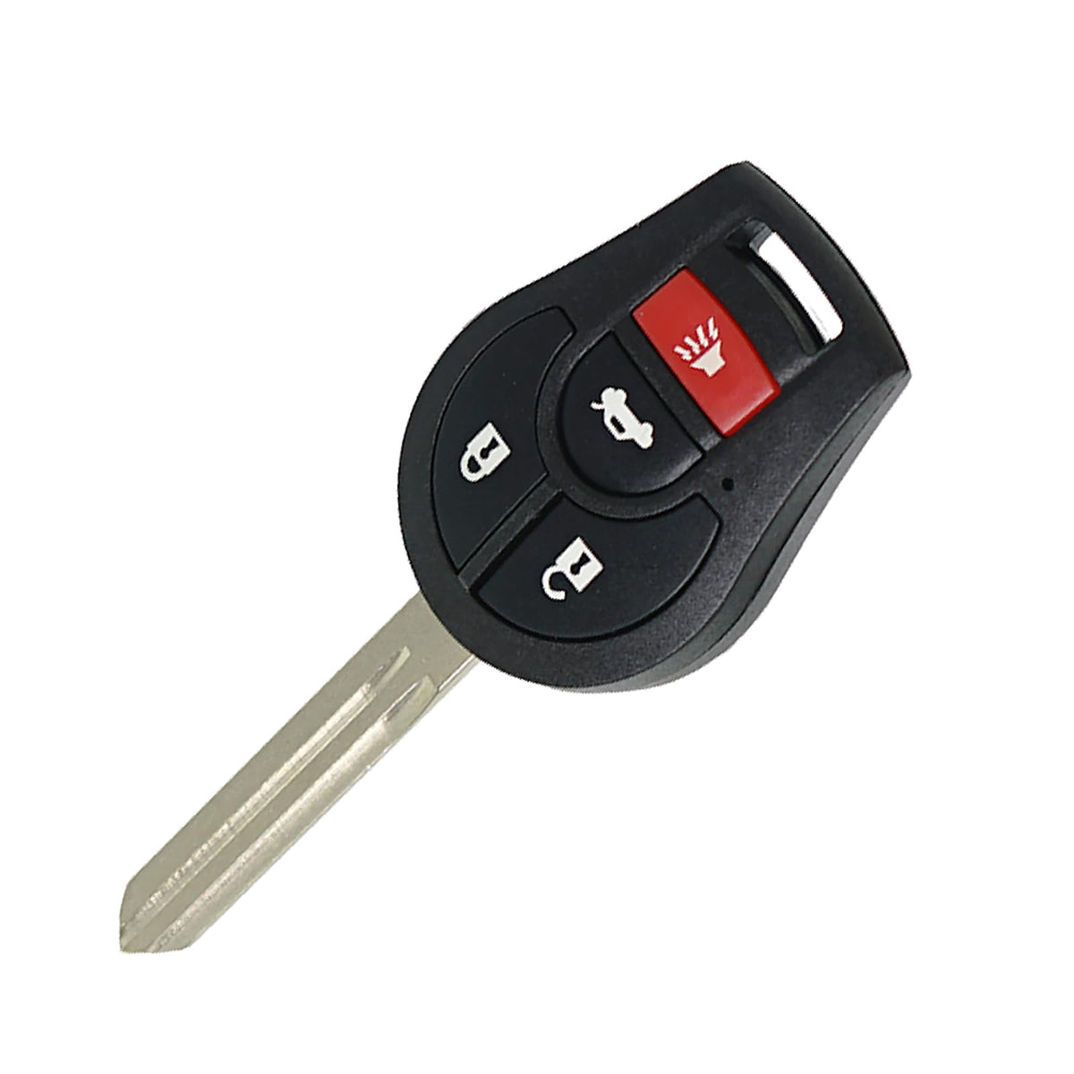 MechanMagic remote next to Nissan interior illustrating fitment and practical use