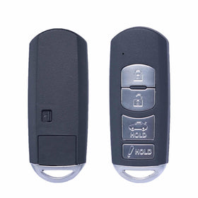 MechanMagic fob held in hand to illustrate compact size and ergonomic benefit