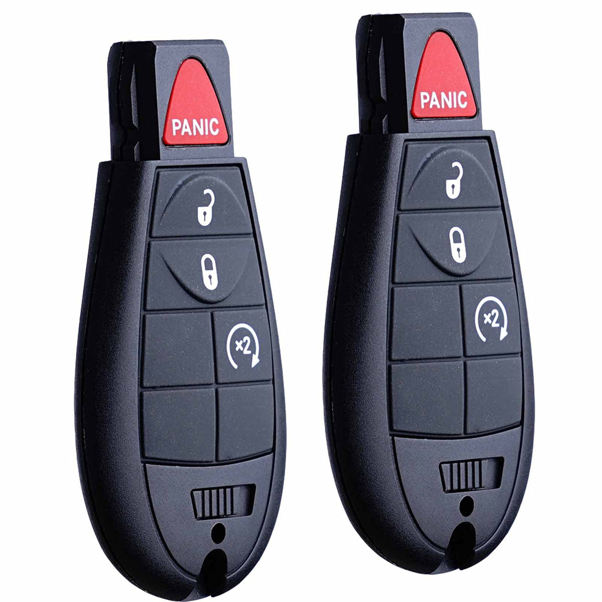 MechanMagic held in hand near truck door demonstrating convenient remote access benefit