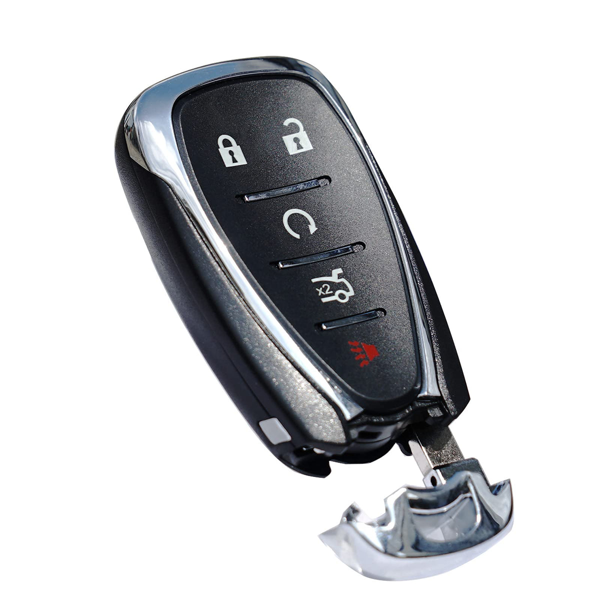 MechanMagic remote placed in Chevy center console, restoring convenience quickly