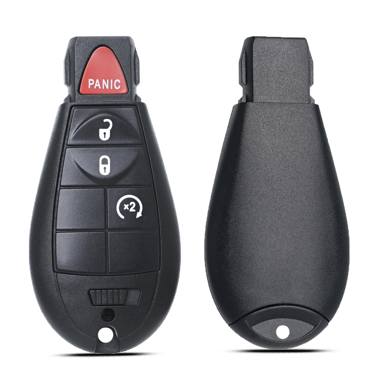 MechanMagic remote placed on Jeep Cherokee interior demonstrating correct fit and use