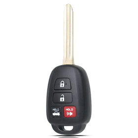 MechanMagic front view of key fob showing four buttons and OEM-style fit for easy replacement