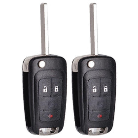 MechanMagic front view of key fob showing buttons and easy replacement benefit