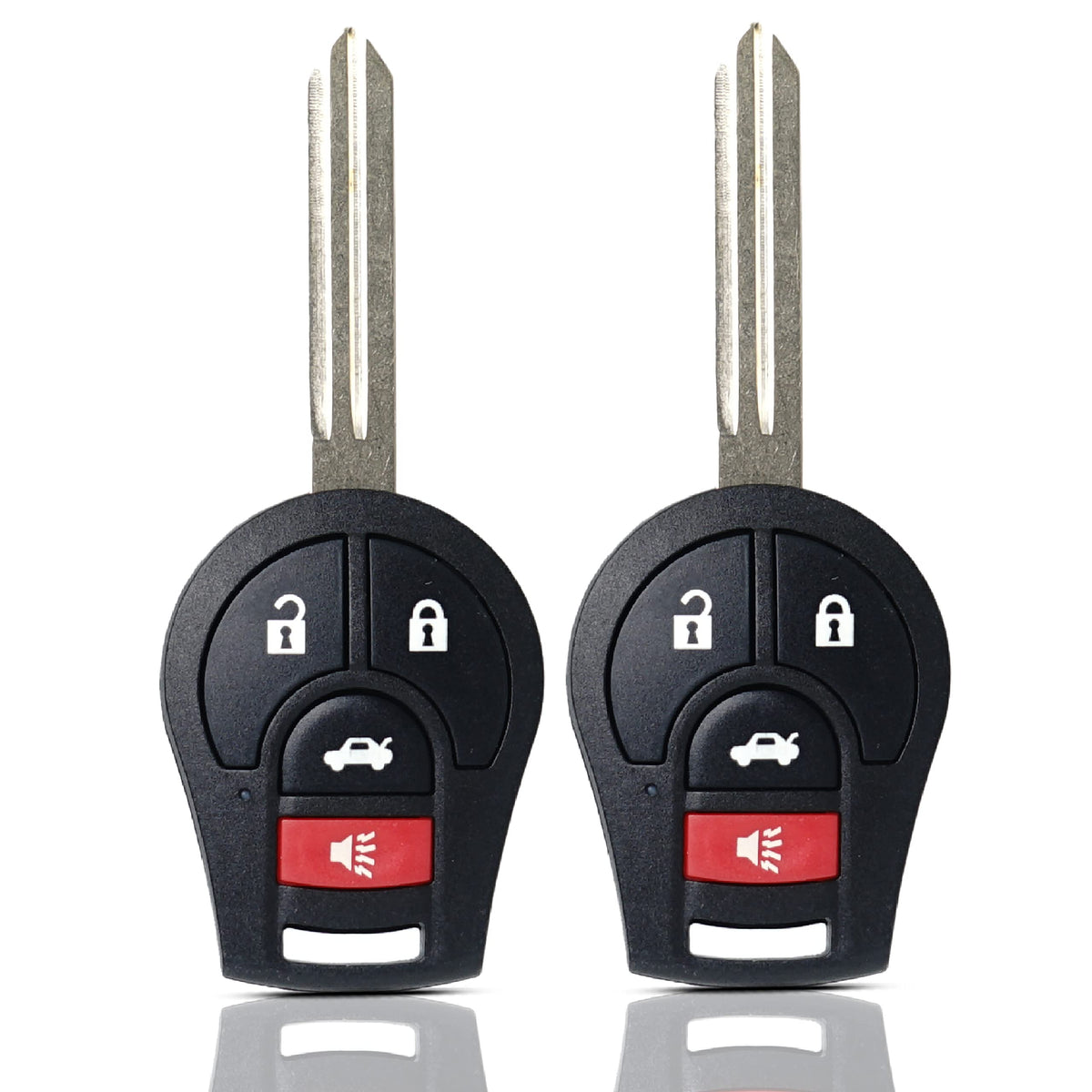 MechanMagic front view of remote showing buttons and brand for easy identification and convenience
