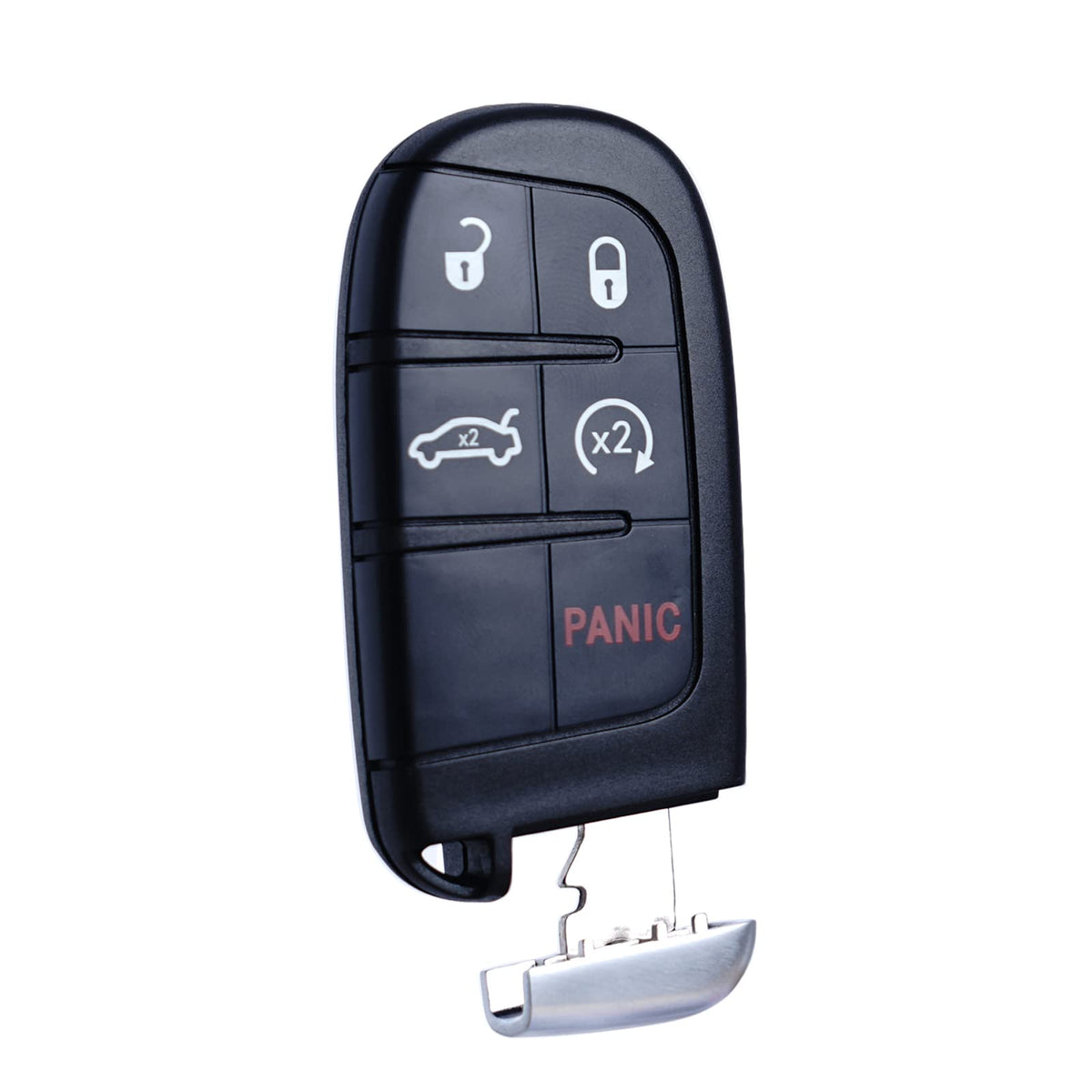 MechanMagic key fob placed in vehicle cupholder showing everyday convenience