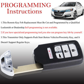 MechanMagic emergency insert key blade displayed beside fob for manual unlocking convenience