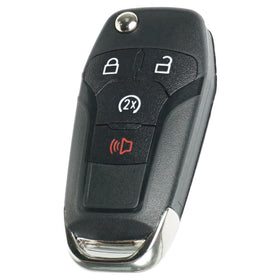 MechanMagic key fob in vehicle dash, illustrates real-world remote use convenience