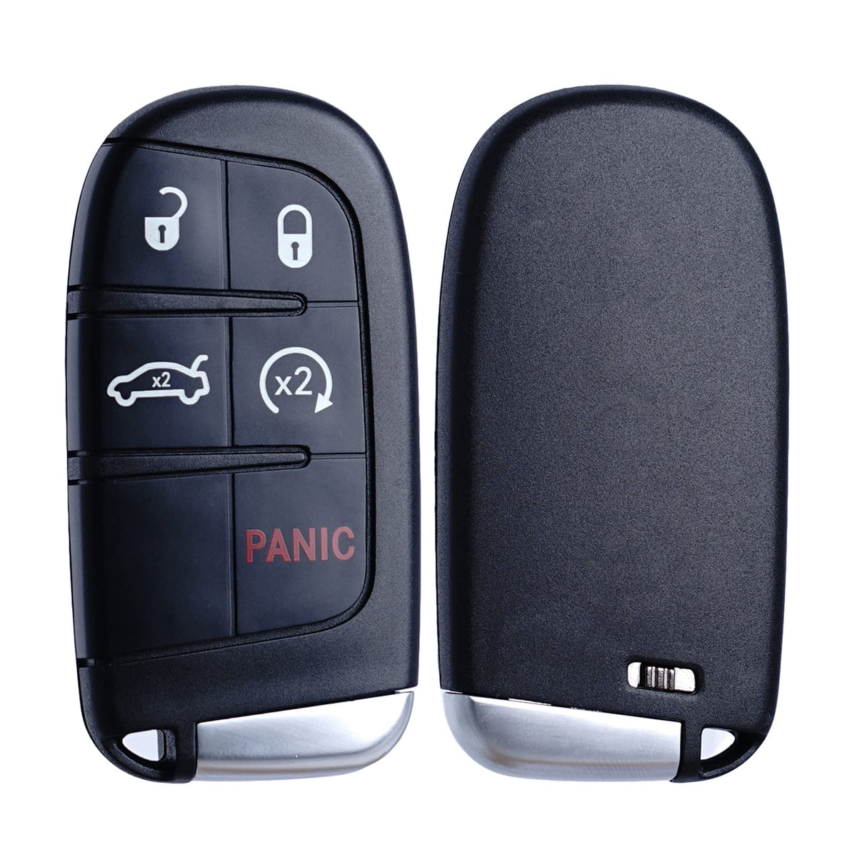 MechanMagic next to standard car key showing compact size and portability