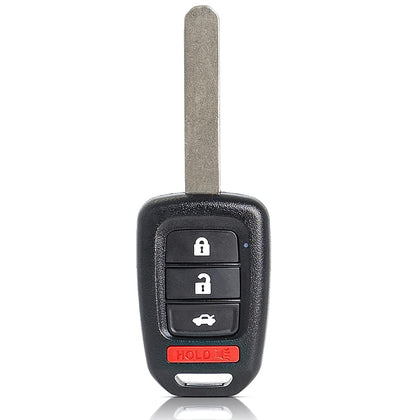 MechanMagic front view of key fob showing clear button layout and easy replacement