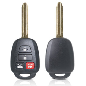 MechanMagic remote used near Toyota car door illustrating reliable remote entry convenience