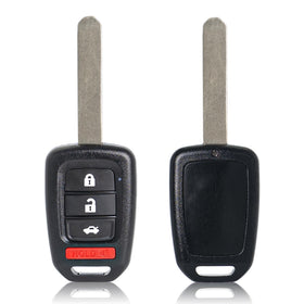 MechanMagic remote placed on car console indicating compatibility and convenient replacement