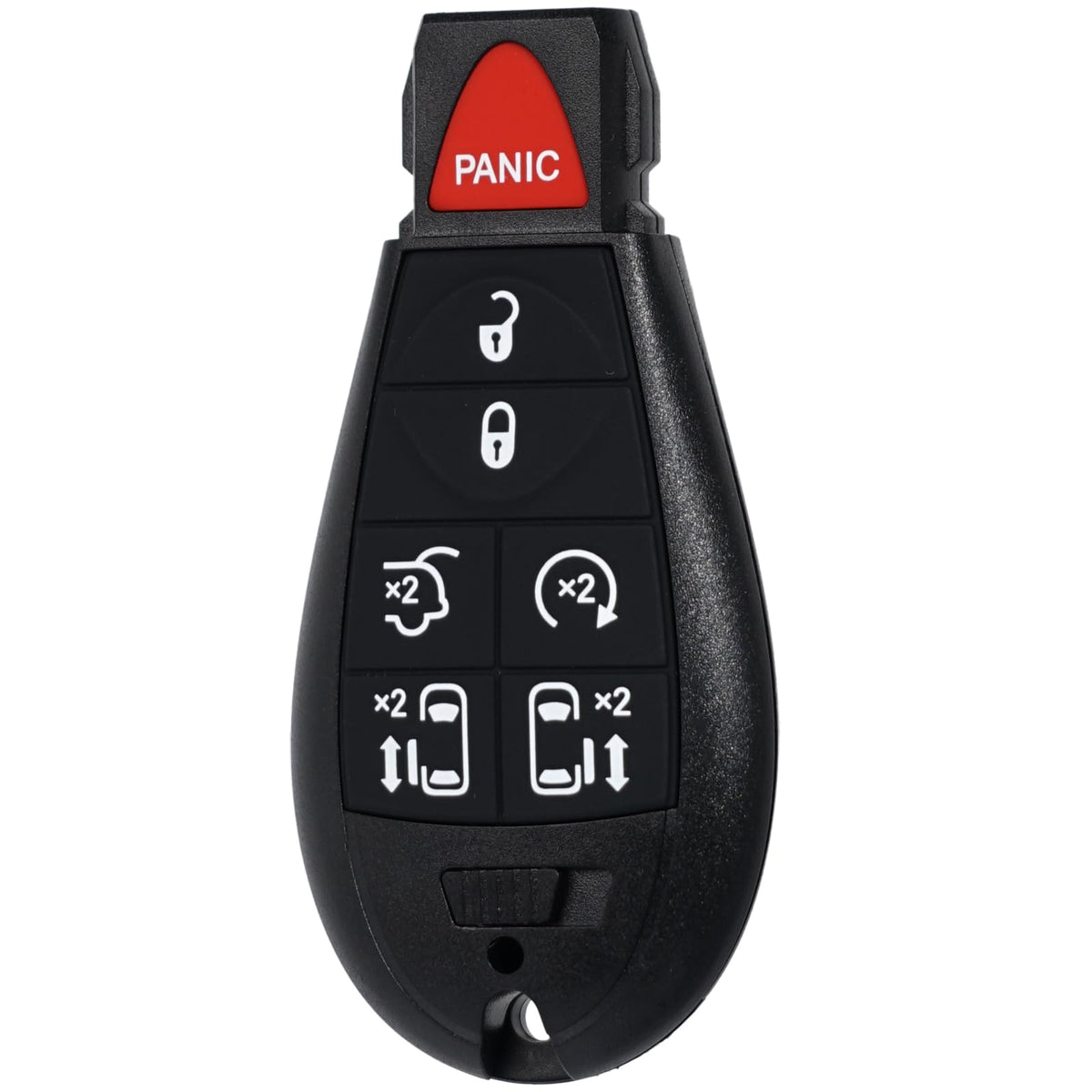MechanMagic remote in pocket beside van key demonstrating practical everyday use