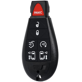 MechanMagic remote in pocket beside van key demonstrating practical everyday use