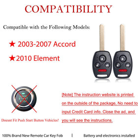 MechanMagic remote back label with FCC ID and clear compatibility benefit
