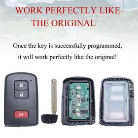 MechanMagic remote held in hand to show size and scale for easy everyday carry