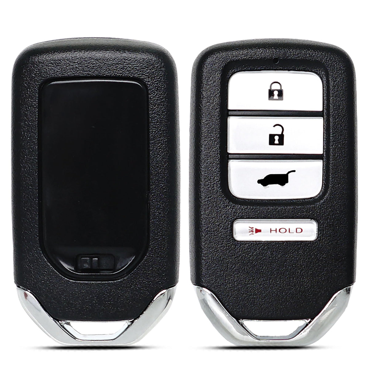 MechanMagic remote held in hand showing size and scale for easy handling and pocket carry