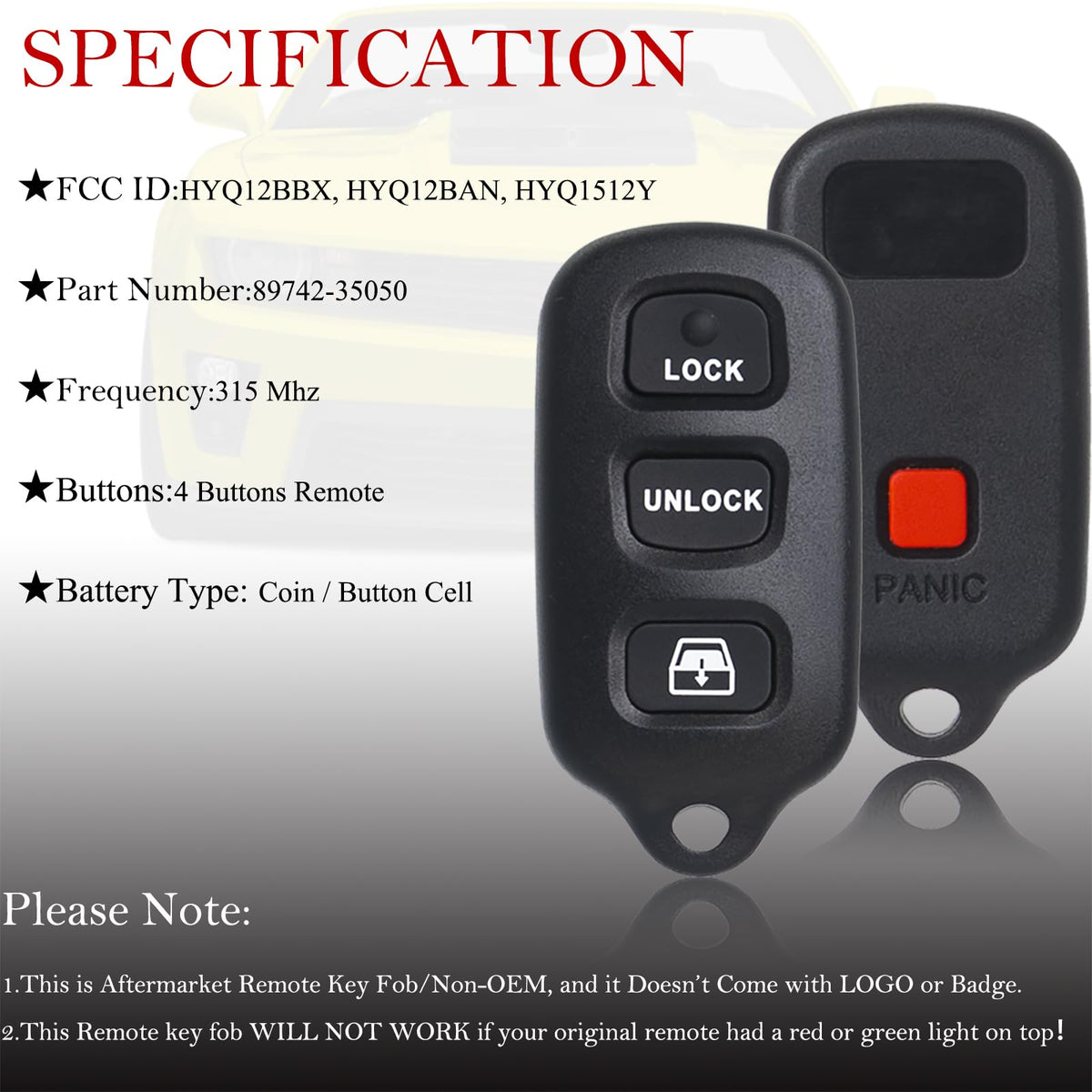 MechanMagic side profile showing compact remote design and durable casing