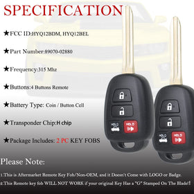 MechanMagic remote beside credit card demonstrating compact size and easy storage