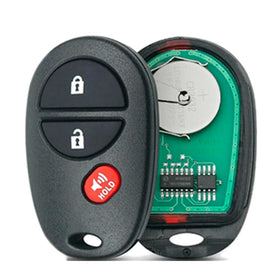 MechanMagic remote beside car key for scale, compact size for pocket convenience