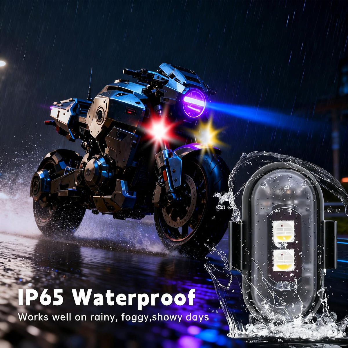 mechazhe sealed housing close-up demonstrating IP65 waterproof protection