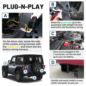 MECMO hot lead connected to vehicle battery providing required 12V power