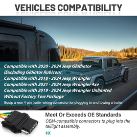 MECMO harness routed under bumper demonstrating neat vehicle integration