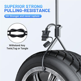 MECMO blunt-cut wire ends detail for quick crimp or solder splicing
