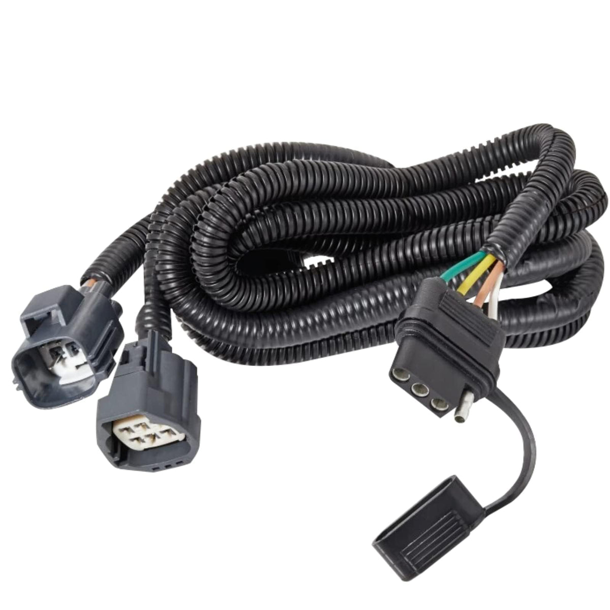 MECMO front connector at hitch showing secure plug and easy use