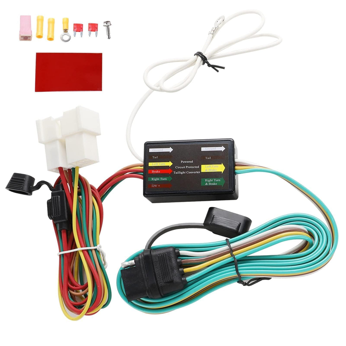 MECMO front connector showing plug face and easy hookup benefit