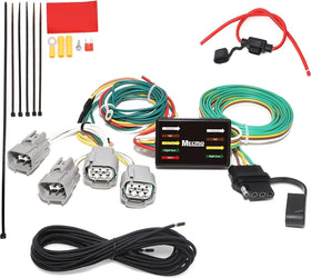 MECMO front connector view showing secure tow plug and improved towing convenience