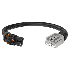 MECMO front view of blower motor harness showing connector for easy replacement benefit